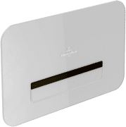 Кнопка смыва для унитаза Villeroy & Boch ViConnect 200G ProActive+ с подсветкой стекло глянцевое белое 922311RE