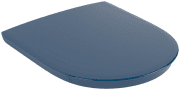 Сиденье с крышкой для унитаза Villeroy & Boch ViCare AntiBac дюроспласт синий 9M7261P1
