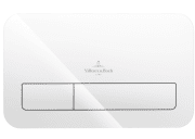 Кнопка смыва для унитаза Villeroy & Boch ViConnect 200G стекло глянцевое белое 922400RE