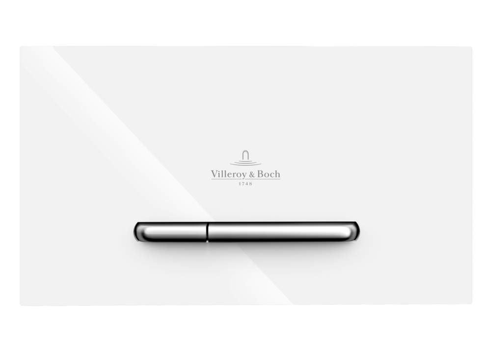 Кнопка змиву для унітазу Villeroy & Boch ViConnect 300S пластик білий матовий 922169N5
