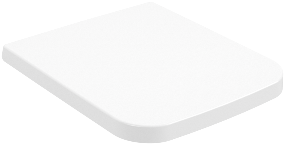 Сидіння із кришкою для унітазу Villeroy & Boch Venticello Soft Close дюроспласт кам'яний білий 8M22S1RW
