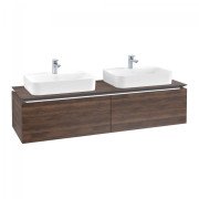 Тумба под раковину Villeroy & Boch Legato 160х38 см с подсветкой ДСП дуб аризона B767L0VH