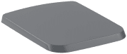 Кришка для пісуару Villeroy & Boch Venticello Soft Close дюропласт CeramicPlus графіт 8M10S1i4