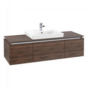 Тумба под раковину Villeroy & Boch Legato 140х38 см с подсветкой ДСП дуб аризона B684L0VH