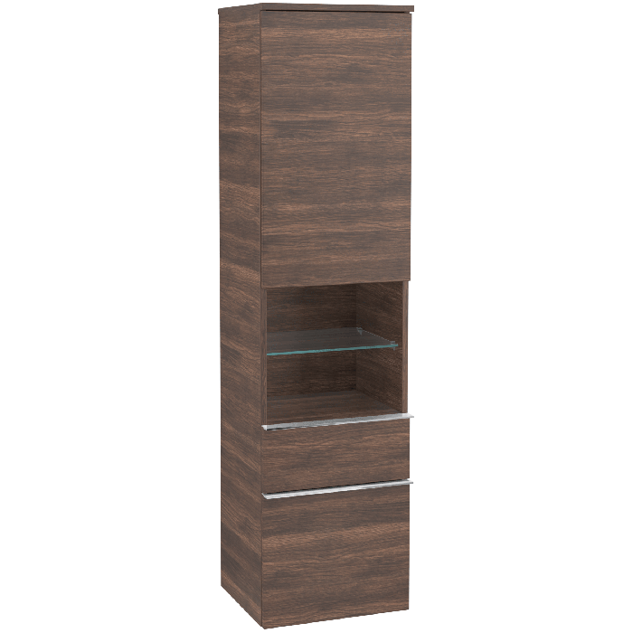 Пенал Villeroy & Boch Venticello 40,4х37,2х154,6 см петли слева ДСП дуб аризона/ручка хром A95201VH