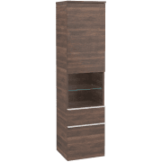 Пенал Villeroy & Boch Venticello 40,4х37,2х154,6 см петли слева ДСП дуб аризона/ручка алюминий белый A95202VH