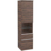 Пенал Villeroy & Boch Venticello 40,4х37,2х154,6 см петли слева ДСП дуб аризона/ручка алюминий белый A95202VH