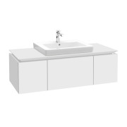 Тумба под раковину Villeroy & Boch Legato 120х38 см с подсветкой ДСП белый матовый B682L0MS
