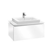 Тумба під раковину Villeroy & Boch Legato 100х38 см з підсвічуванням МДФ/ДСП білий глянсовий B680L0DH