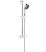 Ручной душ на штанге Grohe Quickfix Vitalio Comfort 100 2-режимный хром 26098000