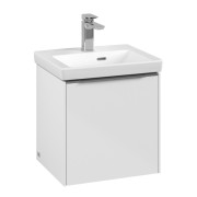 Тумба под раковину Villeroy & Boch Subway 3.0 42,3х42,9 см ДСП/алюминий белый бриллиант C58100VE