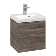 Тумба под раковину Villeroy & Boch Subway 3.0 42,3х42,9 см ДСП/алюминий дуб каменный C58100RK