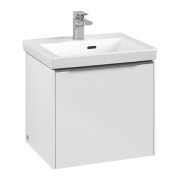 Тумба под раковину Villeroy & Boch Subway 3.0 47,3х42,9 см ДСП/алюминий белый бриллиант C58000VE