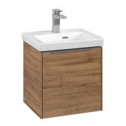 Тумба під раковину Villeroy & Boch Subway 3.0 42,3х42,9 см ДСП/алюміній дуб канзас C58100RH