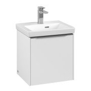 Тумба під раковину Villeroy & Boch Subway 3.0 42,3х42,9 см ДСП/алюміній чистий білий C58100VF