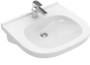 Раковина Villeroy & Boch ViCare 61х55 см без перелива санитарная керамика альпийский белый 41196101