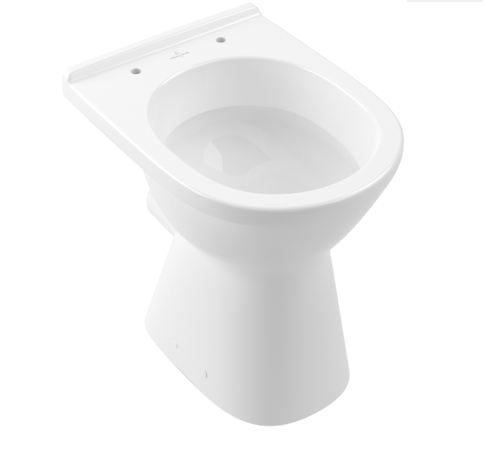 Унитаз напольный Villeroy & Boch ViCare 35,5х49 см санитарная керамика CeramicPlus альпийский белый 4683R0R1