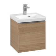 Тумба под раковину Villeroy & Boch Subway 3.0 42,3х42,9 см ДСП/алюминий дуб северный C58200VJ