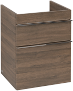 Тумба под раковину Villeroy & Boch Venticello 46,6х42,5 см ДСП дуб аризона/ручка хром A92201VH