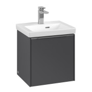 Тумба під раковину Villeroy & Boch Subway 3.0 42,3х42,9 см ДСП/алюміній графіт C58200VR