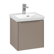 Тумба под раковину Villeroy & Boch Subway 3.0 42,3х42,9 см ДСП/алюминий тауп/монохром C58202VM