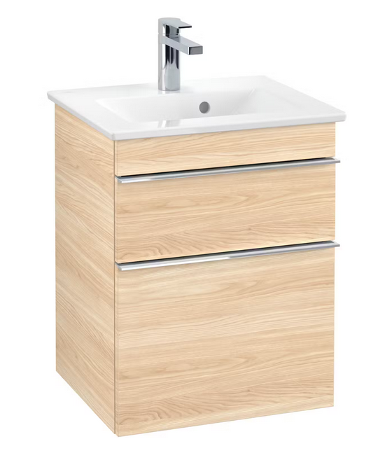 Тумба под раковину Villeroy & Boch Venticello 46,6х42,5 см ДСП вяз печатный/ручка хром A92201PN