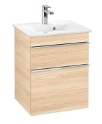 Тумба под раковину Villeroy & Boch Venticello 46,6х42,5 см ДСП вяз печатный/ручка хром A92201PN