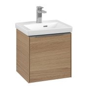 Тумба під раковину Villeroy & Boch Subway 3.0 42,3х42,9 см ДСП/алюміній дуб північний C58200VJ