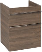 Тумба под раковину Villeroy & Boch Venticello 46,6х42,5 см ДСП дуб аризона/ручка хром A92201VH