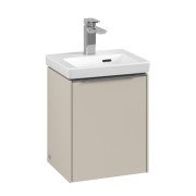 Тумба под раковину Villeroy & Boch Subway 3.0 35,1х42,9 см ДСП/алюминий серый кашемир C58300VN