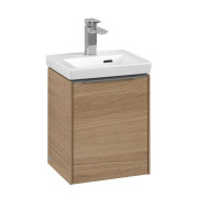 Тумба под раковину Villeroy & Boch Subway 3.0 35,1х42,9 см ДСП/алюминий дуб северный C58400VJ