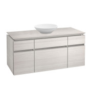 Тумба під раковину Villeroy & Boch Legato 120х55 см ДСП/ДСП біле дерево B57800E8