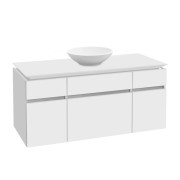 Тумба під раковину Villeroy & Boch Legato 120х55 см ДСП білий матовий B57800MS