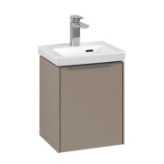 Тумба под раковину Villeroy & Boch Subway 3.0 35,1х42,9 см ДСП/алюминий тауп C58400VM