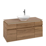 Тумба під раковину Villeroy & Boch Legato 120х55 см ДСП дуб канзас B57800RH