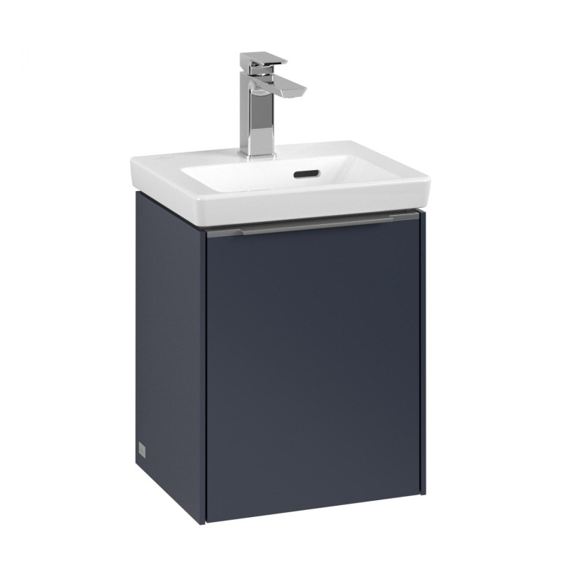 Тумба под раковину Villeroy & Boch Subway 3.0 35,1х42,9 см ДСП/алюминий морской синий C58400VQ