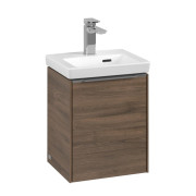 Тумба под раковину Villeroy & Boch Subway 3.0 35,1х42,9 см ДСП/алюминий дуб аризона C58400VH