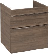Тумба под раковину Villeroy & Boch Venticello 55,3х50,2 см ДСП дуб аризона/ручка хром A92301VH