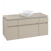 Тумба під раковину Villeroy & Boch Legato 120х55 см ДСП/ДСП ніжно-сірий B57800VK