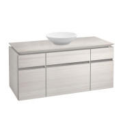 Тумба під раковину Villeroy & Boch Legato 120х55 см ДСП/ДСП біле дерево B57800E8