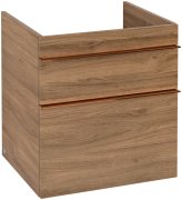 Тумба под раковину Villeroy & Boch Venticello 55,3х50,2 см ДСП дуб канзас/ручка медь A92305RH