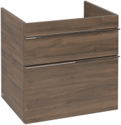 Тумба под раковину Villeroy & Boch Venticello 60,3х50,2 см ДСП дуб аризона/ручка хром A92401VH