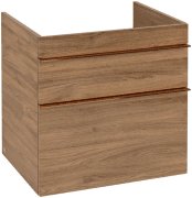 Тумба под раковину Villeroy & Boch Venticello 60,3х50,2 см ДСП дуб канзас/ручка медь A92405RH