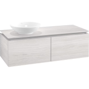 Тумба під раковину Villeroy & Boch Legato 120х38 см ДСП/ДСП біле дерево B57900E8