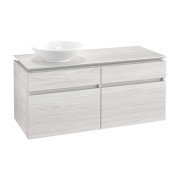 Тумба під раковину Villeroy & Boch Legato 120х55 см ДСП/ДСП біле дерево B58000E8