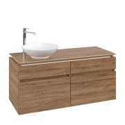 Тумба под раковину Villeroy & Boch Legato 120х55 см ДСП/ДСП дуб канзас B58000RH