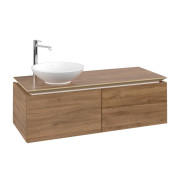 Тумба під раковину Villeroy & Boch Legato 120х38 см ДСП/ДСП дуб канзас B57900RH