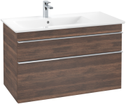 Тумба під раковину Villeroy & Boch Venticello 95,3х50,2 см ДСП дуб аризона/ручка хром A92701VH