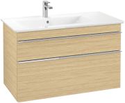 Тумба під раковину Villeroy & Boch Venticello 95,3х50,2 см ДСП північний дуб/ручка хром A92701VJ