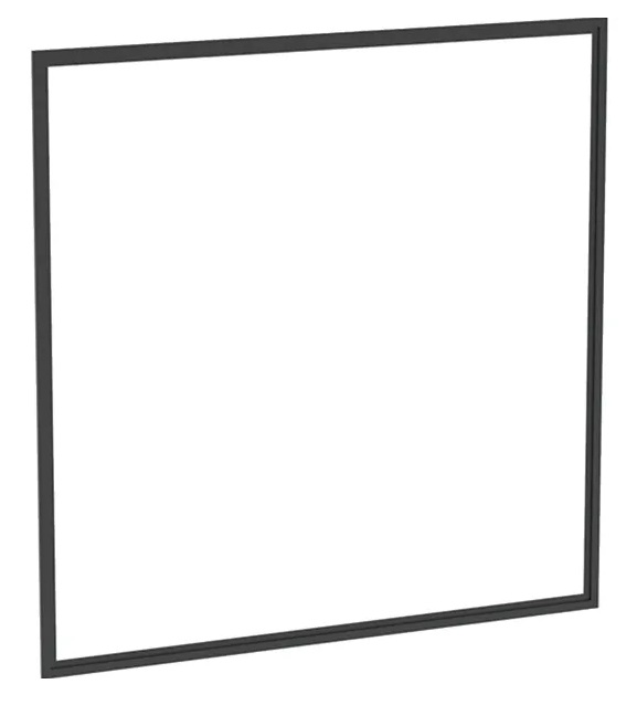 Рама для зеркального шкафчика Geberit One 60 см алюминий черный матовый 505.841.00.3